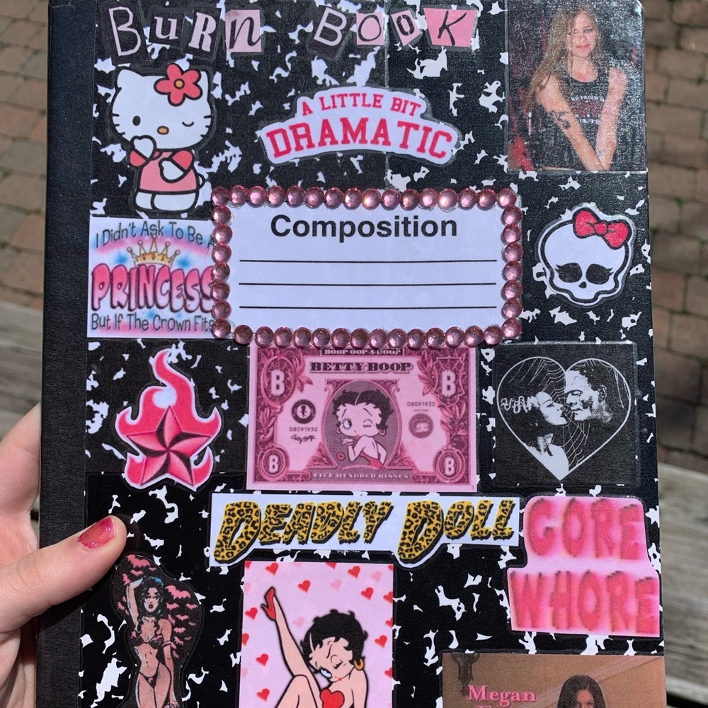 Custom y2k notebook